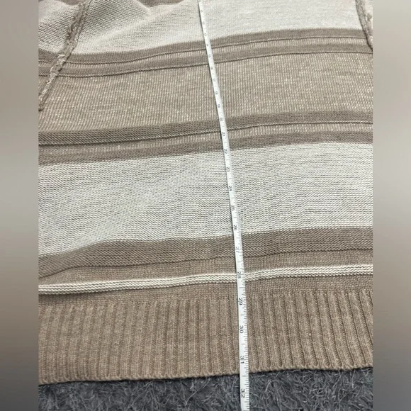 Y2k Long Striped Cardigan with Pockets! - Picture 12 of 15